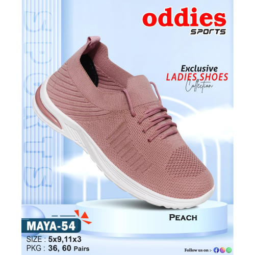 Peach Ladies Shoes